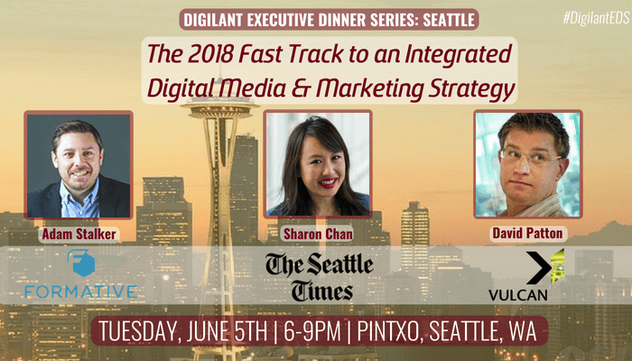 Seattle Dinner, Drinks & Conversation About Programmatic Buzzwords: Transparency, GDPR, Attribution, Data Privacy and More